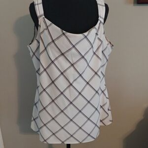 Women's Sleeveless Drape Neck Top